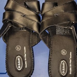 Dr Scholls sandles black